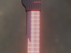 Sci-fi blade 3D Model