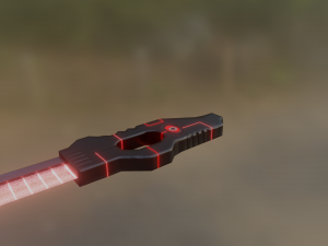 Sci-fi blade Model 3D