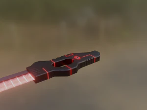 Sci-fi blade 3D Model