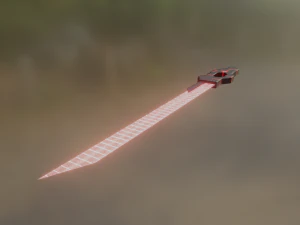 Sci-fi blade 3D Model