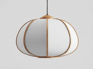 hm bamboo pendant light 3D Model