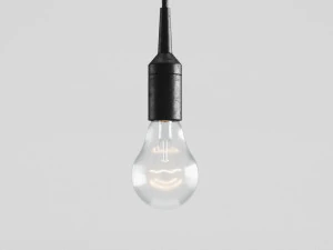 hm bamboo pendant light and floor lamp 3D Model