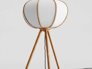 hm bamboo pendant light and floor lamp 3D Model