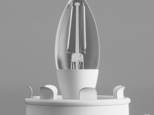 table lamp tarnaby by ikea Modelo 3D