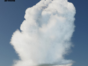cinematic quality vdb cumulus cloud type a 3D 모델