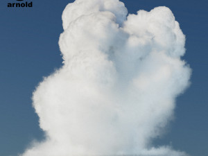 cinematic quality vdb cumulus cloud type a 3D 모델