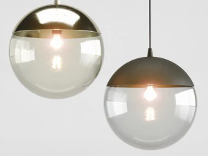 hm metal pendant light 3D Model