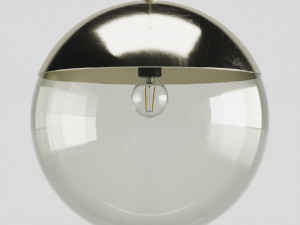 hm metal pendant light 3Dモデル