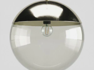 hm metal pendant light 3D Model