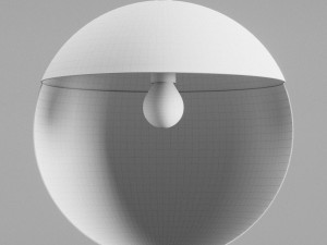 hm metal pendant light 3Dモデル
