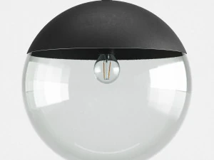 hm metal pendant light 3D Model