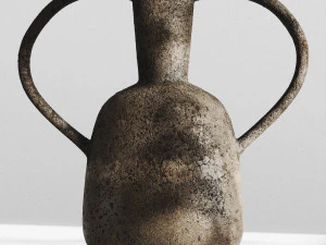 pbr set of vases with handles by zara home 3D Model