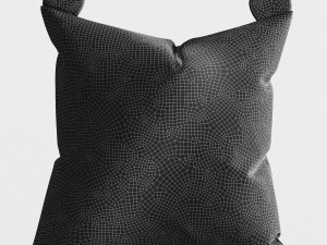 cotton pillows by hm variation 1 3D Model