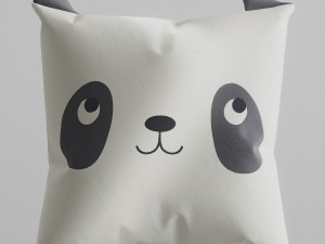 cotton pillows by hm variation 1 3D Model