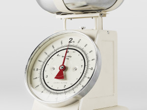 Retro-Style Scales by Zara Home PBR 3D-Modell