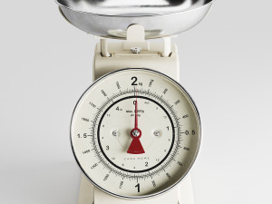 Retro-Style Scales by Zara Home PBR 3D-Modell