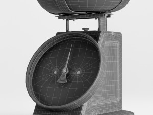 Retro-Style Scales by Zara Home PBR 3D-Modell