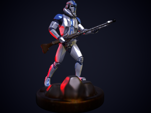 imperial clone trooper star wars 3Dモデル