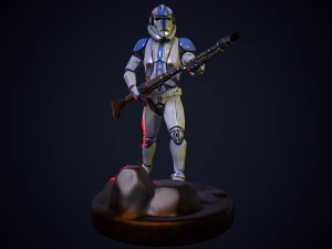 Imperial Clone Trooper Star Wars 3D Modell