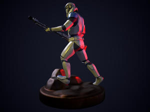 imperial clone trooper star wars 3Dモデル