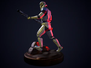 Imperial Clone Trooper Star Wars 3D Modell