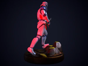 Imperial Clone Trooper Star Wars 3D Modell