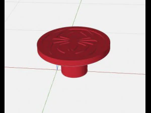 spiderman drawer handle 3D Print Model