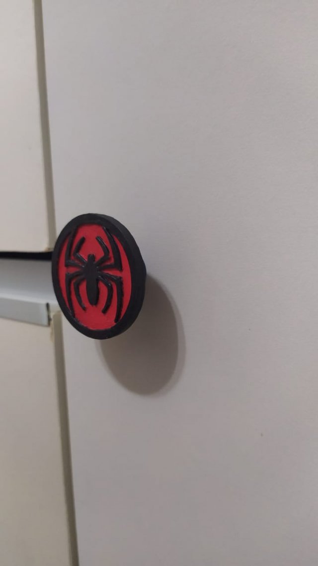 spiderman drawer handle Modèles 3D en vedette .c4d .max .obj .3ds .fbx .stl .blend 