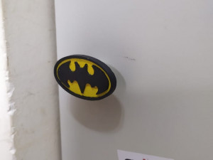 batman logo drawer handle 3D Print Model