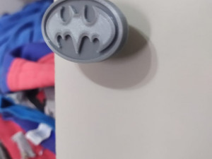 batman logo drawer handle 3D Print Model