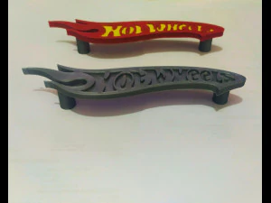 puxador de barra de gaveta hotwheels Modelo de Impressão 3D