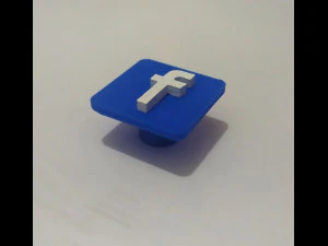 drawer handle facebook 3D Print Model