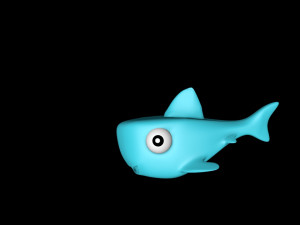 ballena azul 3D Model