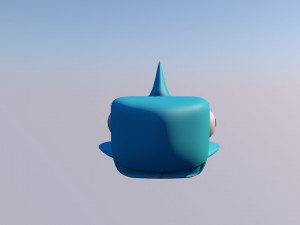 ballena azul 3D Model