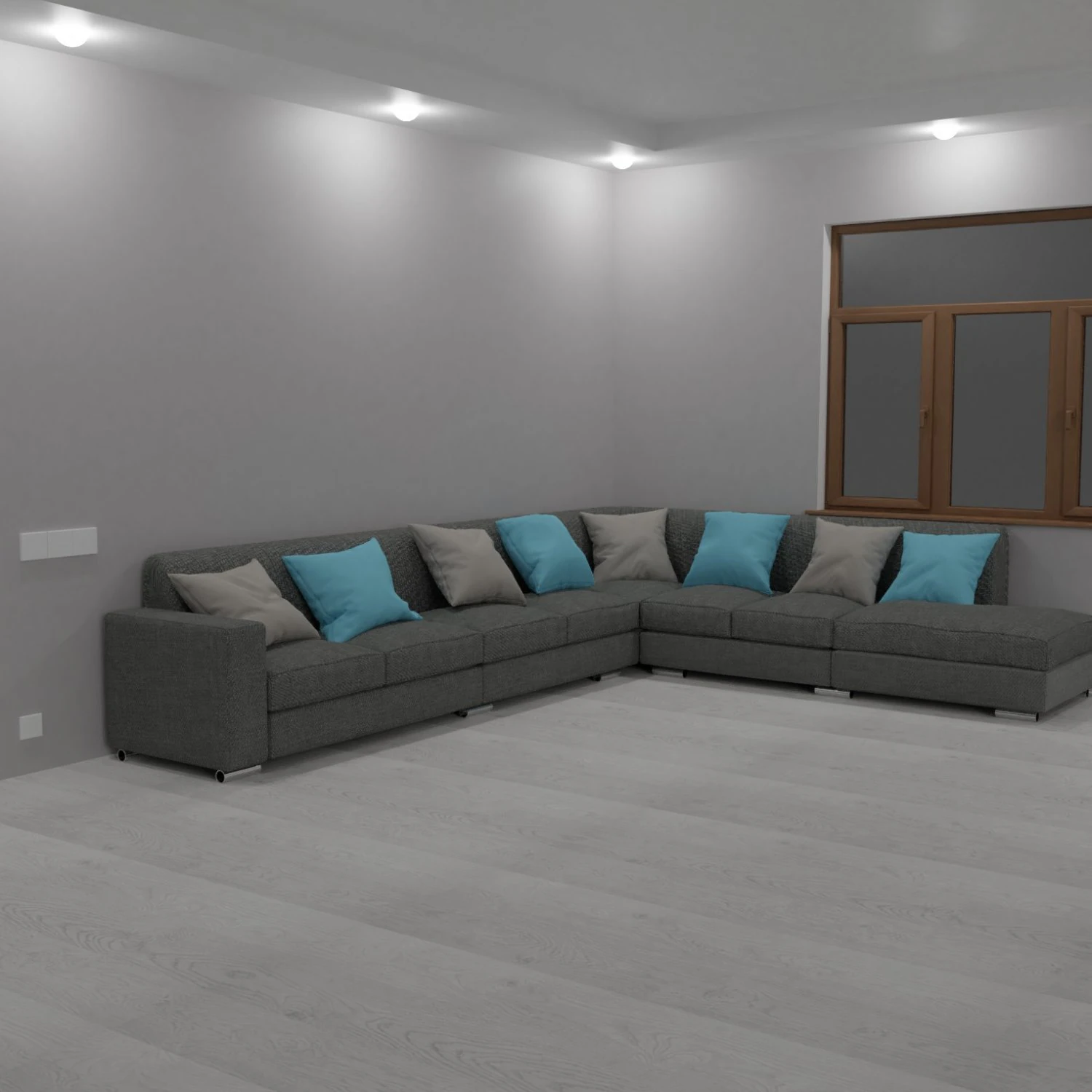 sofa 3D Model .c4d .max .obj .3ds .fbx .stl .blend 