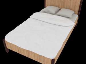 bed bauhaus 120x200 3D Модель