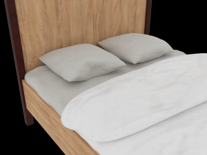 bed bauhaus 120x200 3D Model