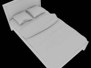 bed bauhaus 120x200 3D Model