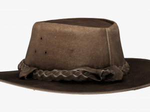 leather hat 3D 모델