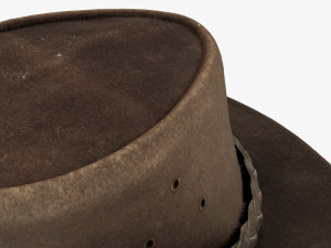 leather hat 3D 모델