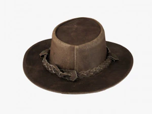 leather hat 3D Model
