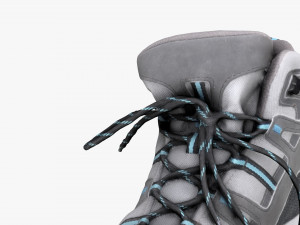 hiking boot 3D 模型
