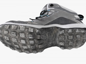 hiking boot 3D 模型