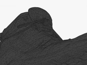 hiking boot 3D 模型