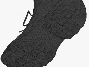 hiking boot 3D 模型