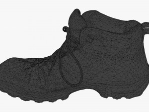 hiking boot 3D 模型