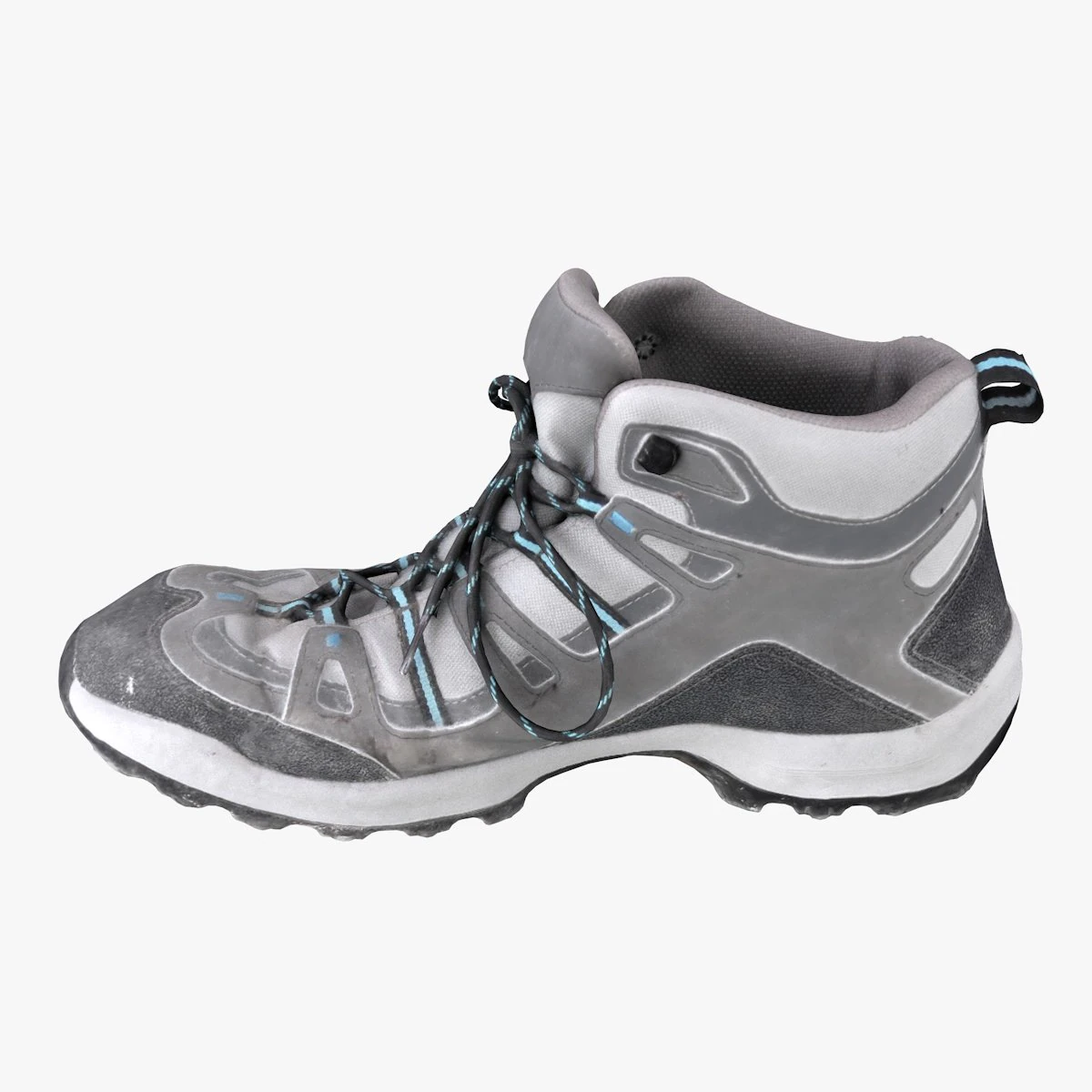 hiking boot 3D Model .c4d .max .obj .3ds .fbx .stl .blend 