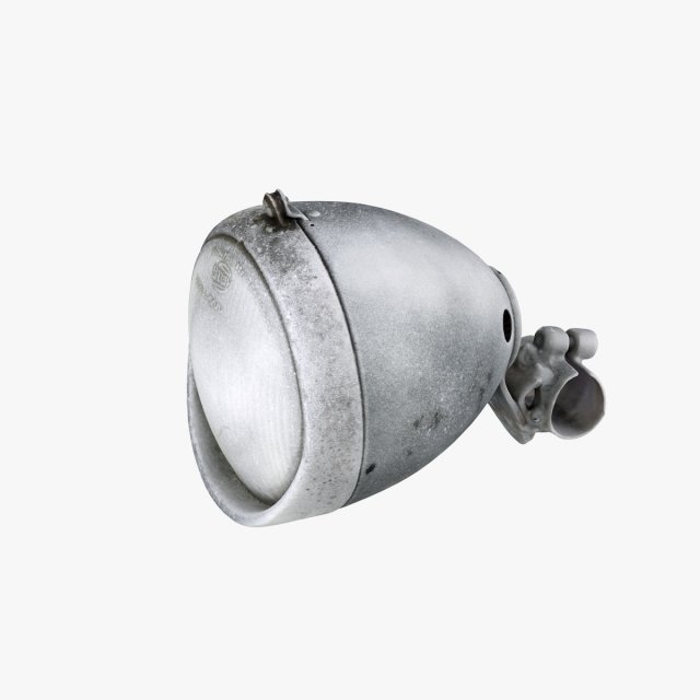 front bicycle lamp 3D Модель .c4d .max .obj .3ds .fbx .stl .blend 
