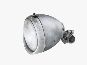 front bicycle lamp 3D Model