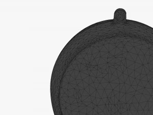 front bicycle lamp 3D Model